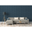 Vliestapete 'Daniel Hechter 6' Muster blau 0,53 x 10,05 m