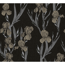 Verkleinertes Bild von Vliestapete 'Daniel Hechter 6' Blüten schwarz/grau/braun 53 x 1005 cm