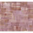 Verkleinertes Bild von Vliestapete 'Geo Nordic' Leinwandstruktur rot/violett 53 x 1005 cm