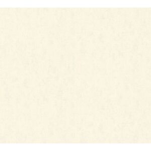 Vliestapete 'Hygge 2' weiß/grau Uni 0,53 x 10,05 m