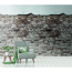 Verkleinertes Bild von Vliestapete 'The Wall' Ziegel & Putz 3er-Panel braun/grau/weiß 159 x 280 cm