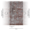 Verkleinertes Bild von Vliestapete 'The Wall' Ziegel 3er-Panel braun/grau/rot 159 x 280 cm