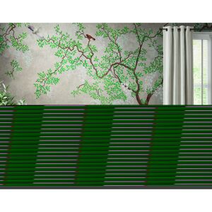 Vliestapete 'The Wall Natur, Baum' 7er Panel braun 371 x 280 cm