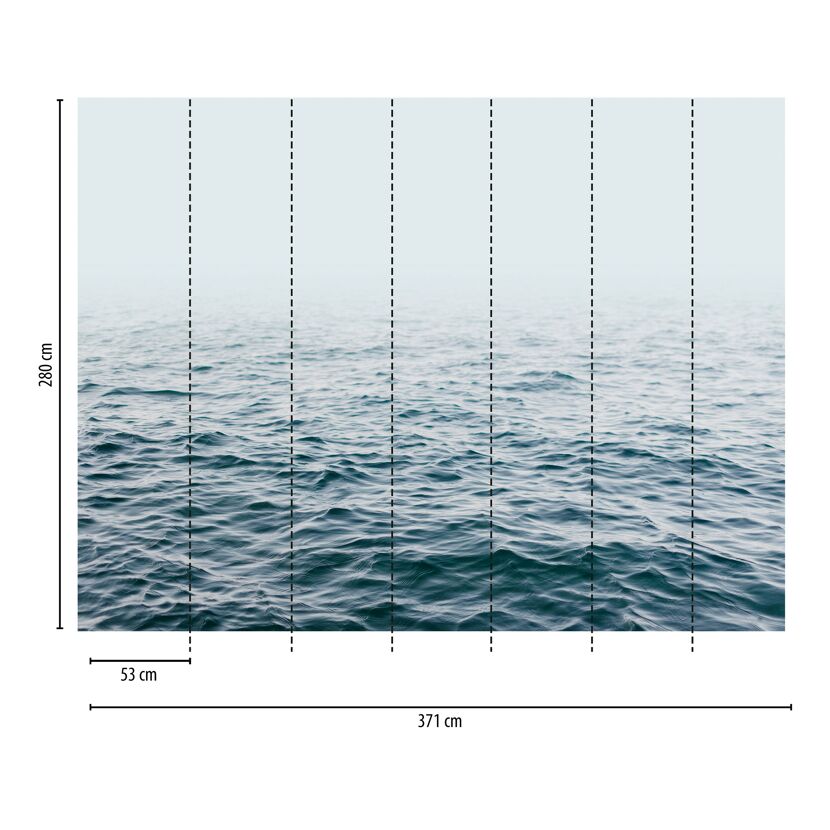 Wellen im Meer