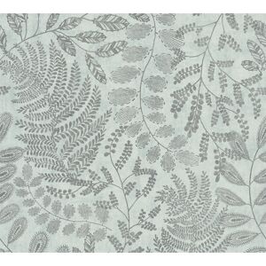 Vliestapete 'Battle of Stylez' Blätter goldfarben 0,53 x 10,05 m