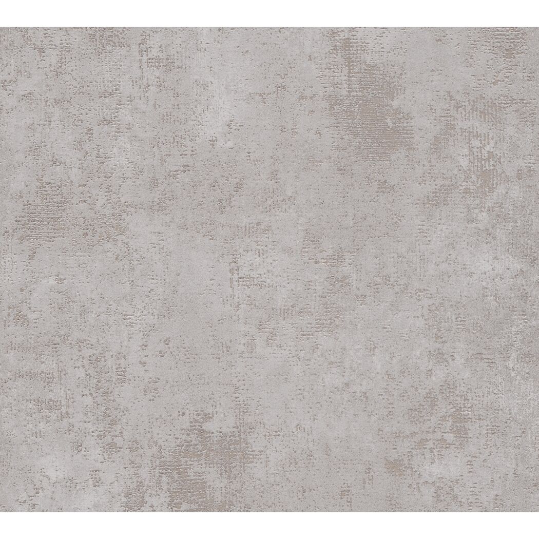 Vliestapete The BOS Uni taupe