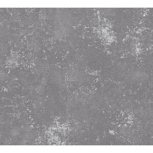Vliestapete 'Battle of Stylez' Struktur grau 0,53 x 10,05 m