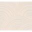 Beige Vliestapete mit Kreis-Muster