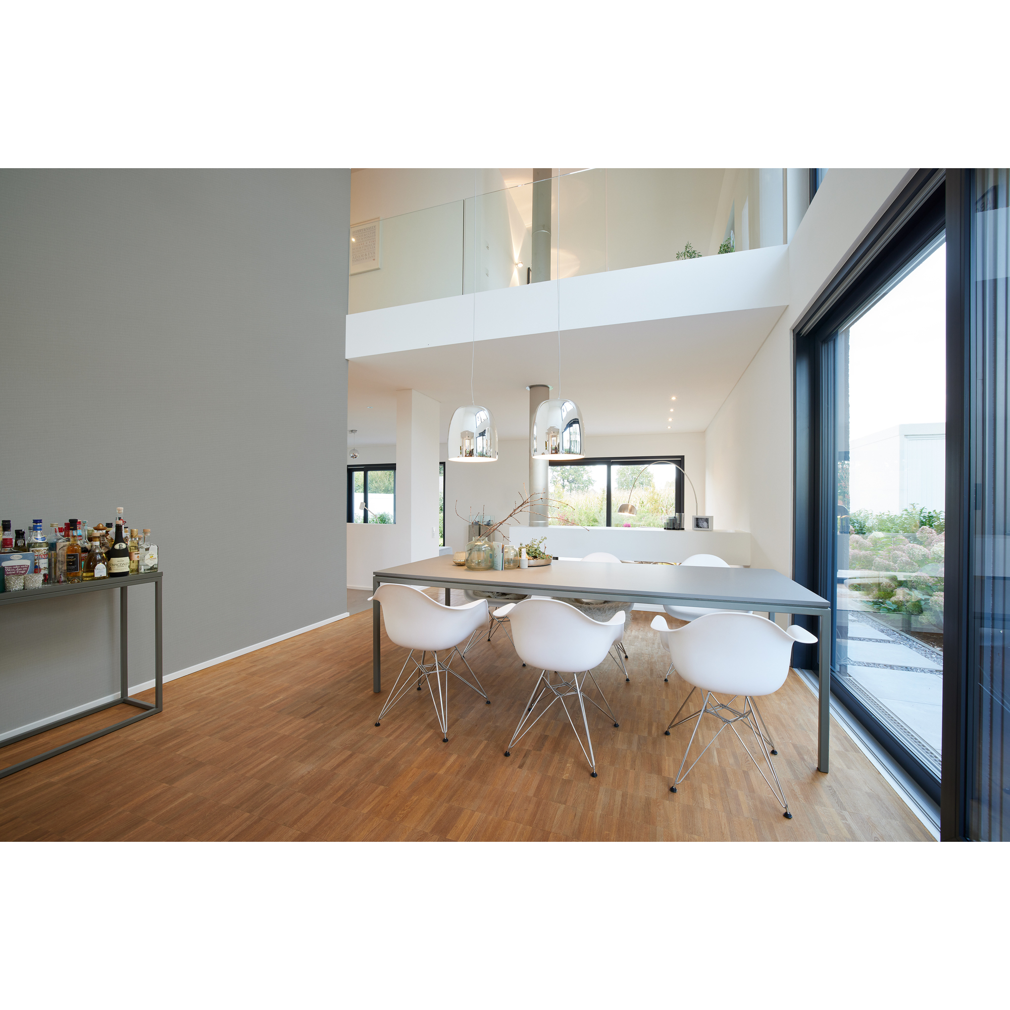 Vliestapete 'My Home My Spa' Leinen-Optik grau 10,05 x 0,53 m