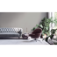 Vliestapete 'My Home My Spa' Leinen-Optik grau 10,05 x 0,53 m