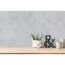 Blaue Vliestapete Titanium 3 mit grafischem Muster