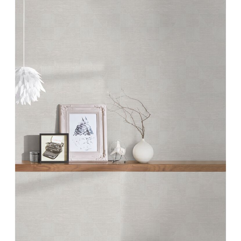Vliestapete Titanium 3 Grafik grau