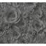 Grauschwarzes florales Muster aus Papier