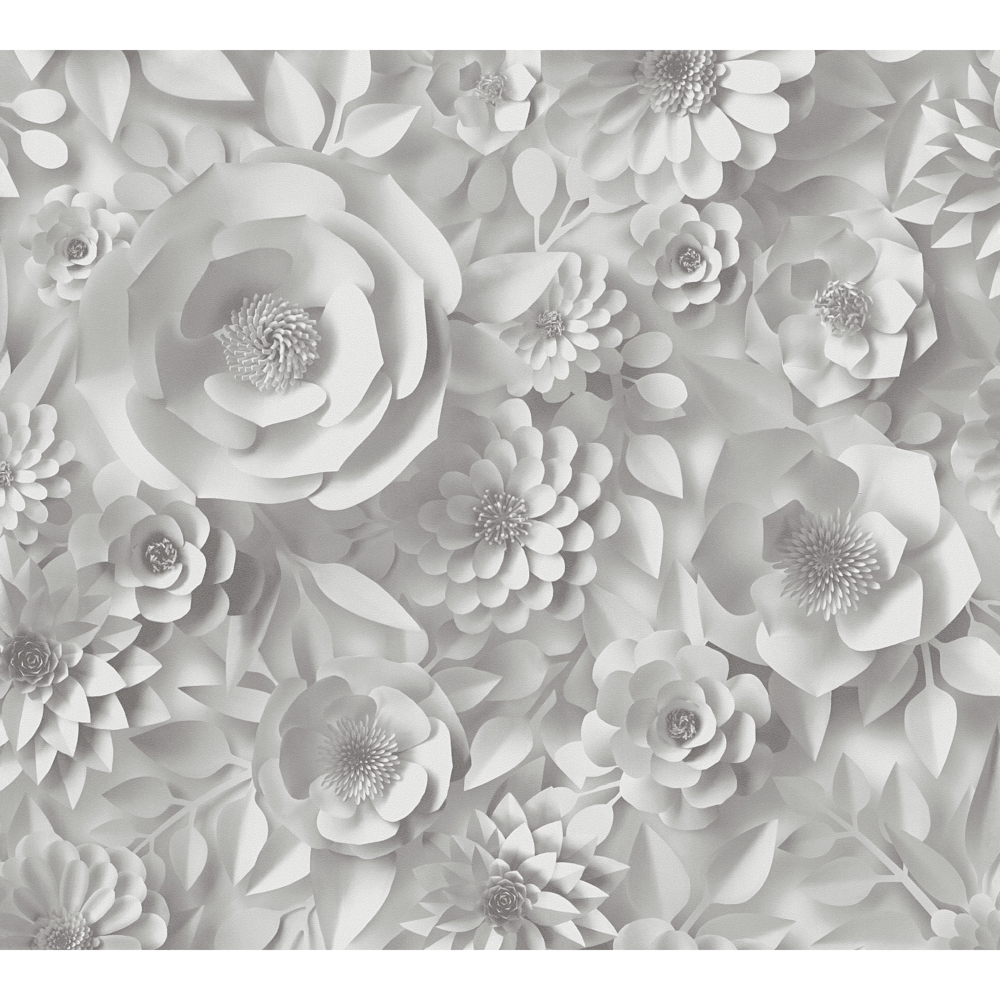 Vliestapete 'Pintwalls' Muster grau 0,53 x 10,05 m