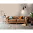 Vliestapete 'Geo Effect' Muster beige 0,53 x 10,05 m