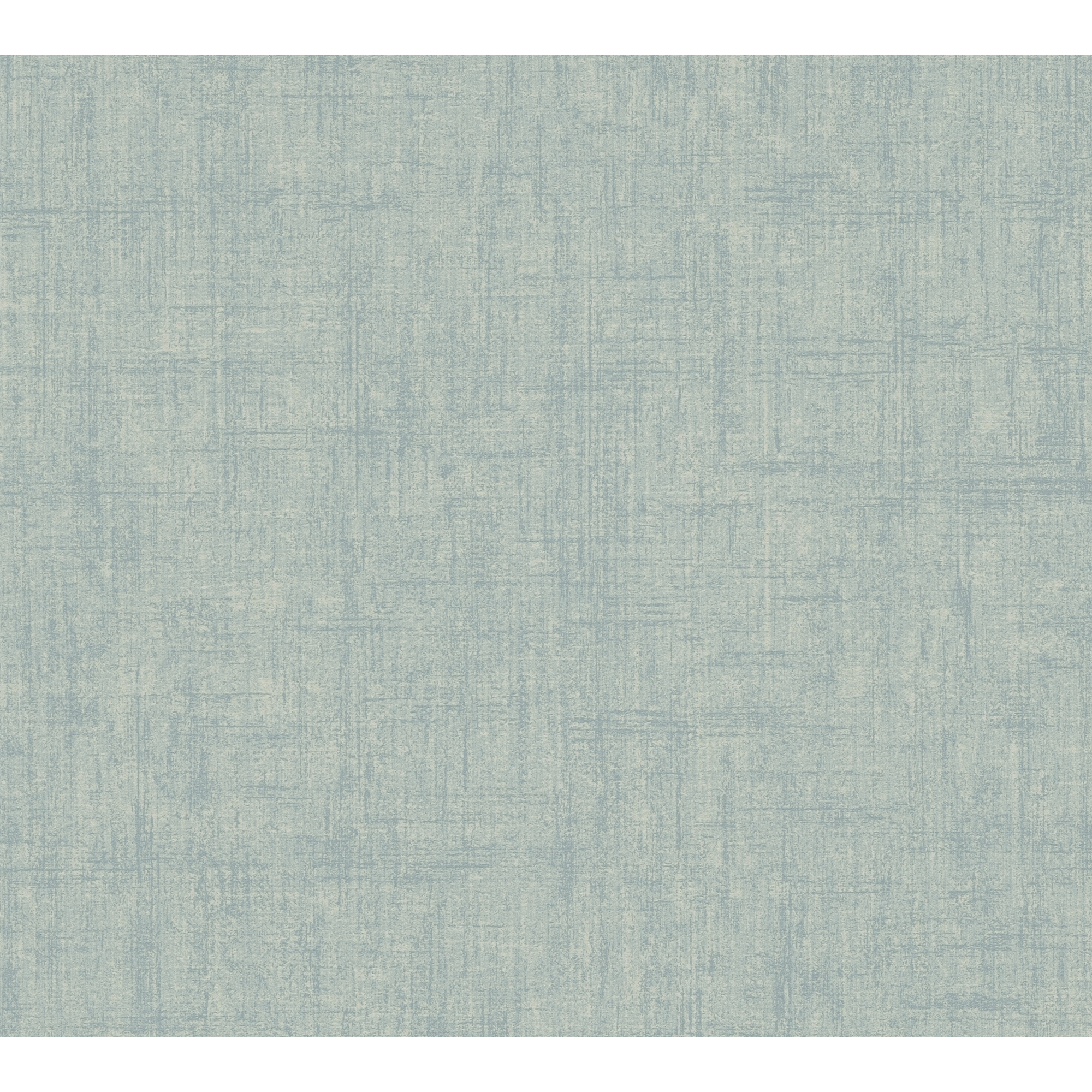 Blaue Vliestapete mit Leinenstruktur