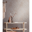 Vliestapete 'Battle of Stylez' Blätter grau 0,53 x 10,05 m