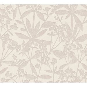 Vliestapete 'Terra Aktion 2' Flora creme/beige 0,53 x 10,05 m