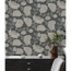 Vliestapete 'Attractive 2' mit Blüten-Muster mehrfarbig 0,53 x 10,05 m