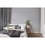 Modern eingerichtetes Schlafzimmer in Grau