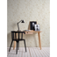 Vliestapete 'Trendwall' Metallic-Effekt used creme/goldfarben 0,53 x 10,05 m