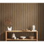 Vliestapete 'PintWalls II' Holzoptik mit Paneel-Muster braun/beige 0,53 x 10,05 m