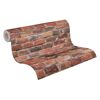 Rolle Tapete mit rotem Backsteinmuster