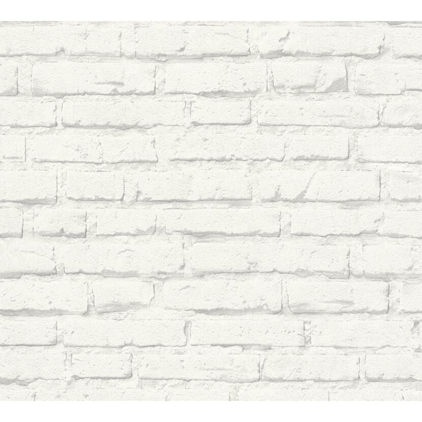 Weiße Ziegelwand