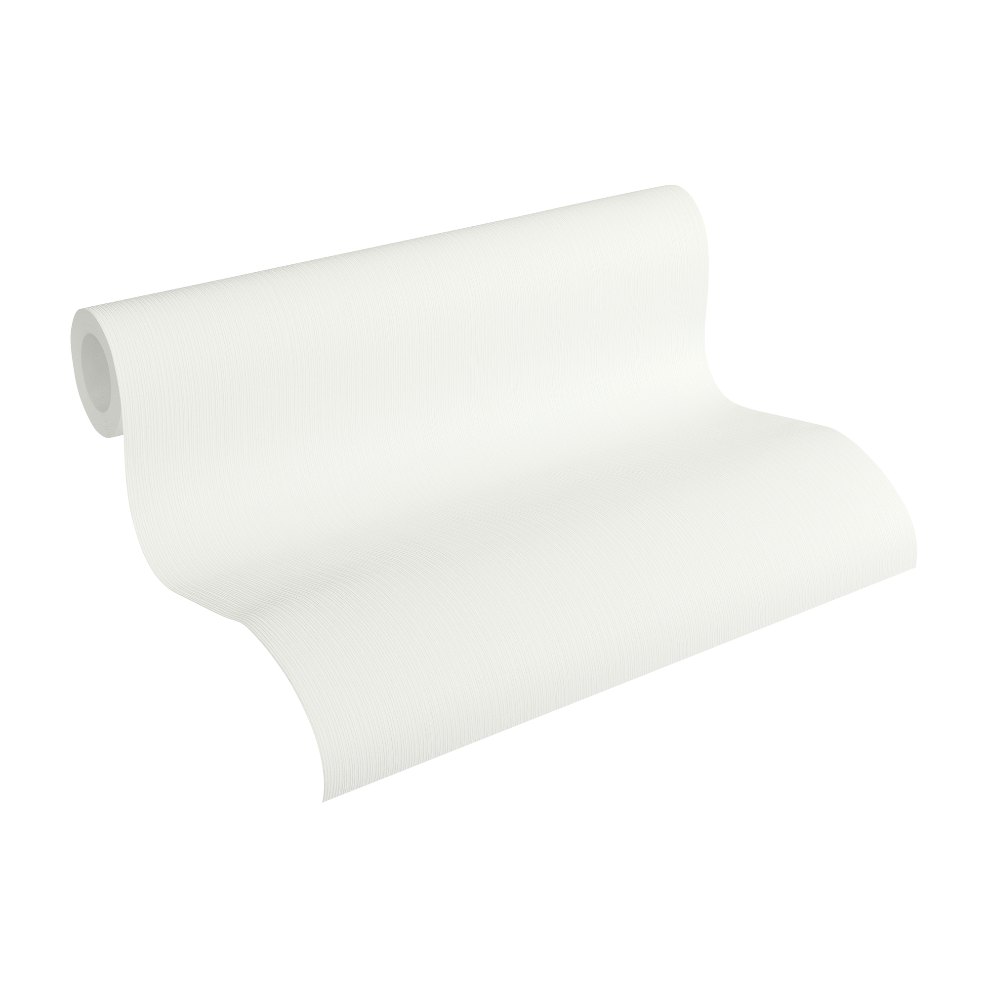 Vliestapete 'Shades of White' Streifen weiß 10,05 x 0,53 m + product picture