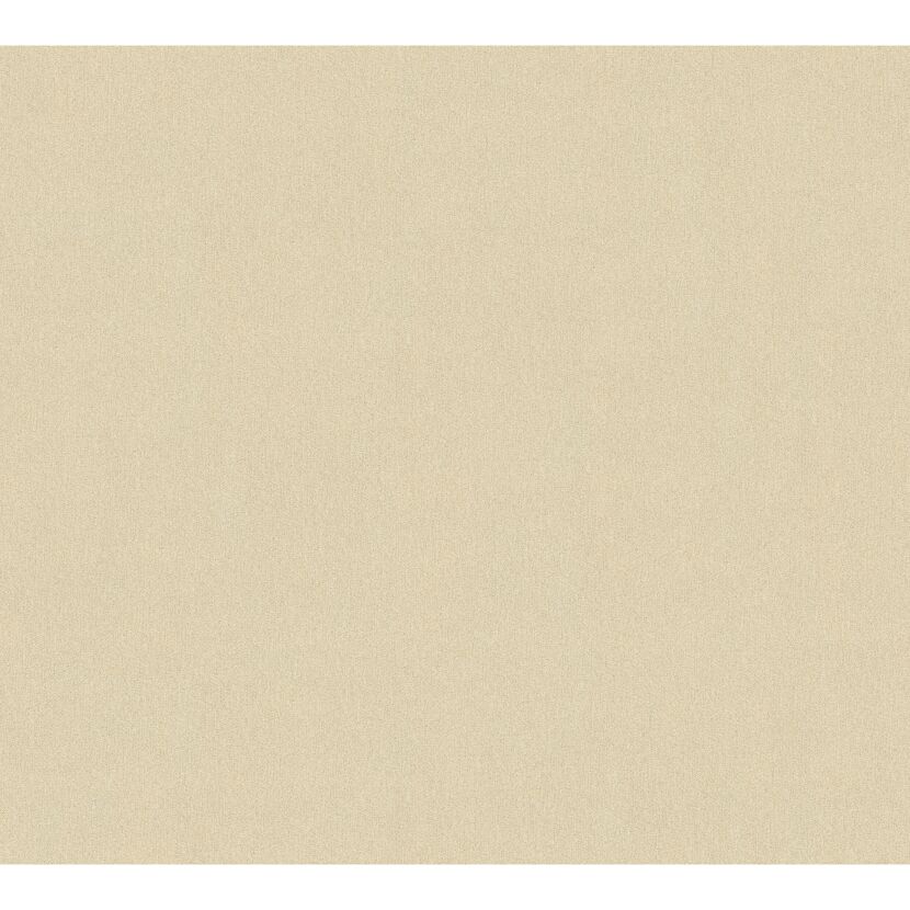 Beige Vliestapete Uni glatt
