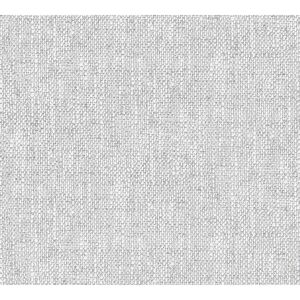Vliestapete ''Attractive 2' Leinenstruktur grau/weiß 10,05 x 0,53 m