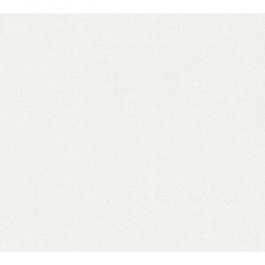Vliestapete 'Shades of White' Uni Glitzer weiß 10,05 x 0,53 m