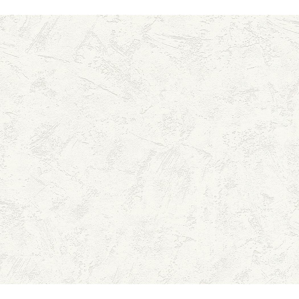 Vliestapete Shades of White Putzoptik weiß