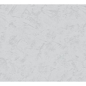 Vliestapete 'Shades of White' Putzoptik grau 10,05 x 0,53 m