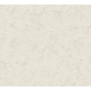 Vliestapete 'Shades of White' Putzoptik beige 10,05 x 0,53 m