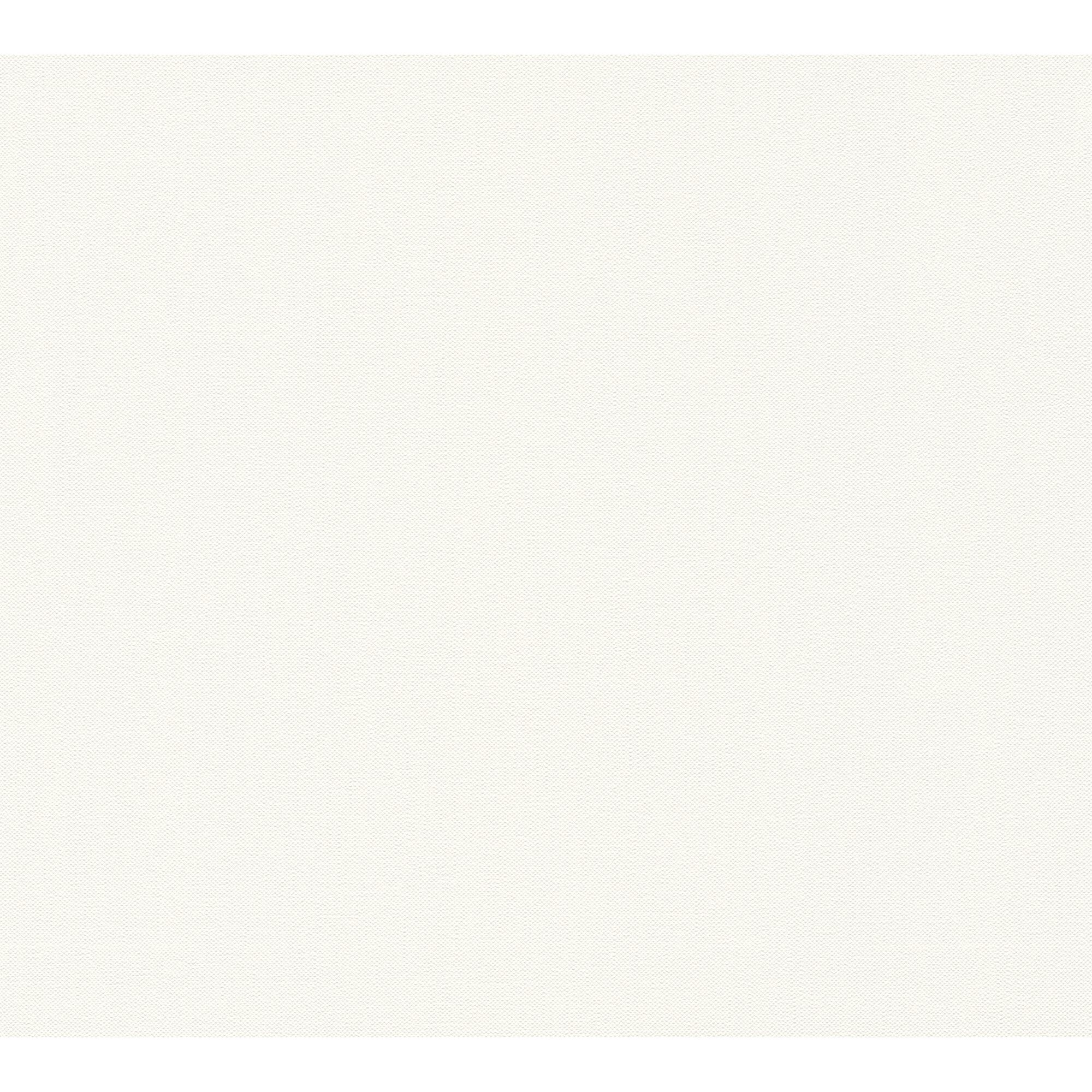 Vliestapete Hygge 2 Uni Leinen in Weiß