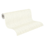 Verkleinertes Bild von Vliestapete 'Shades of White' Streifen creme 10,05 x 0,53 m