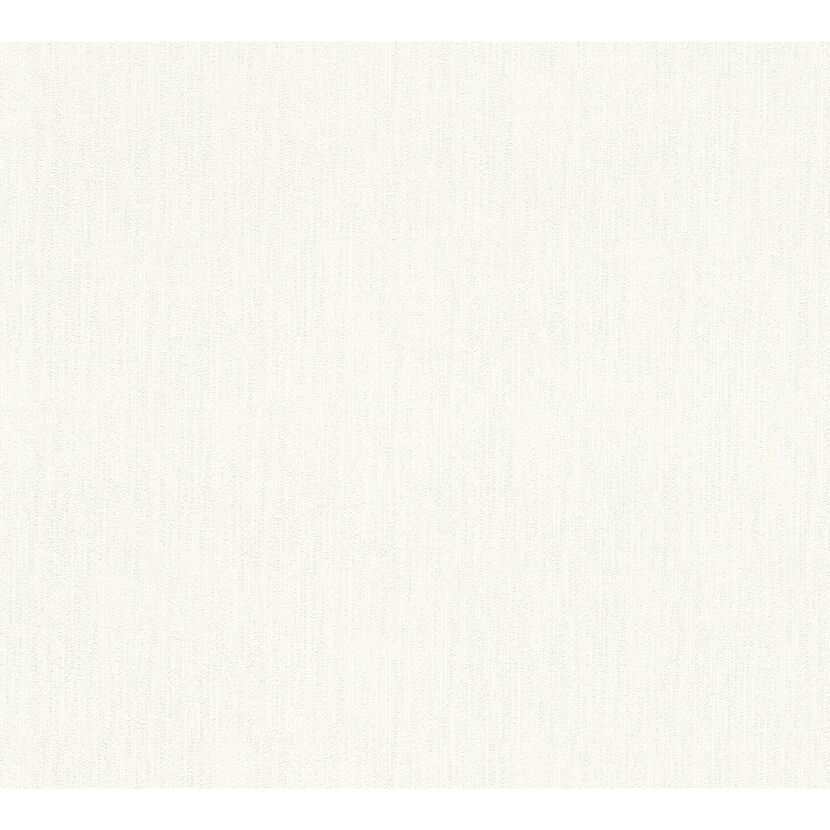 Vliestapete Shades of White mit Streifenmuster