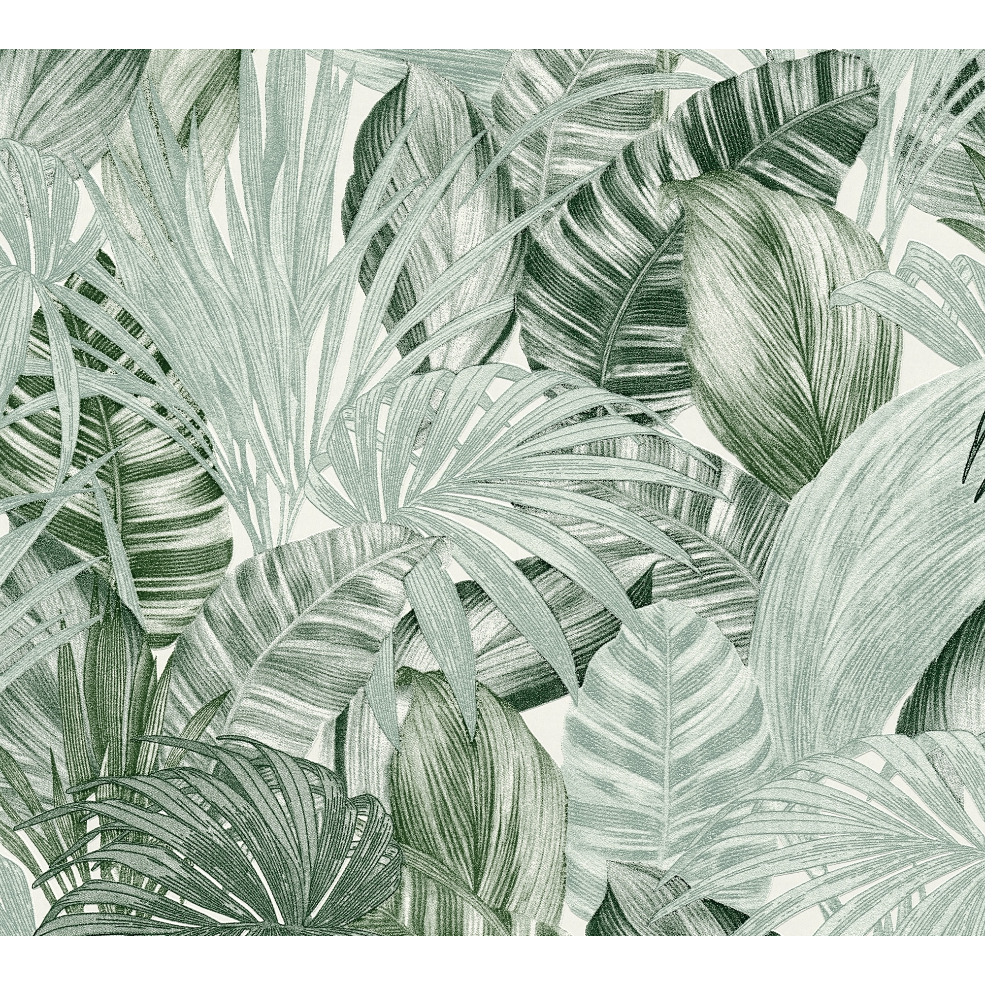 Vliestapete ''Attractive 2' Palmen grün 10,05 x 0,53 m + product picture
