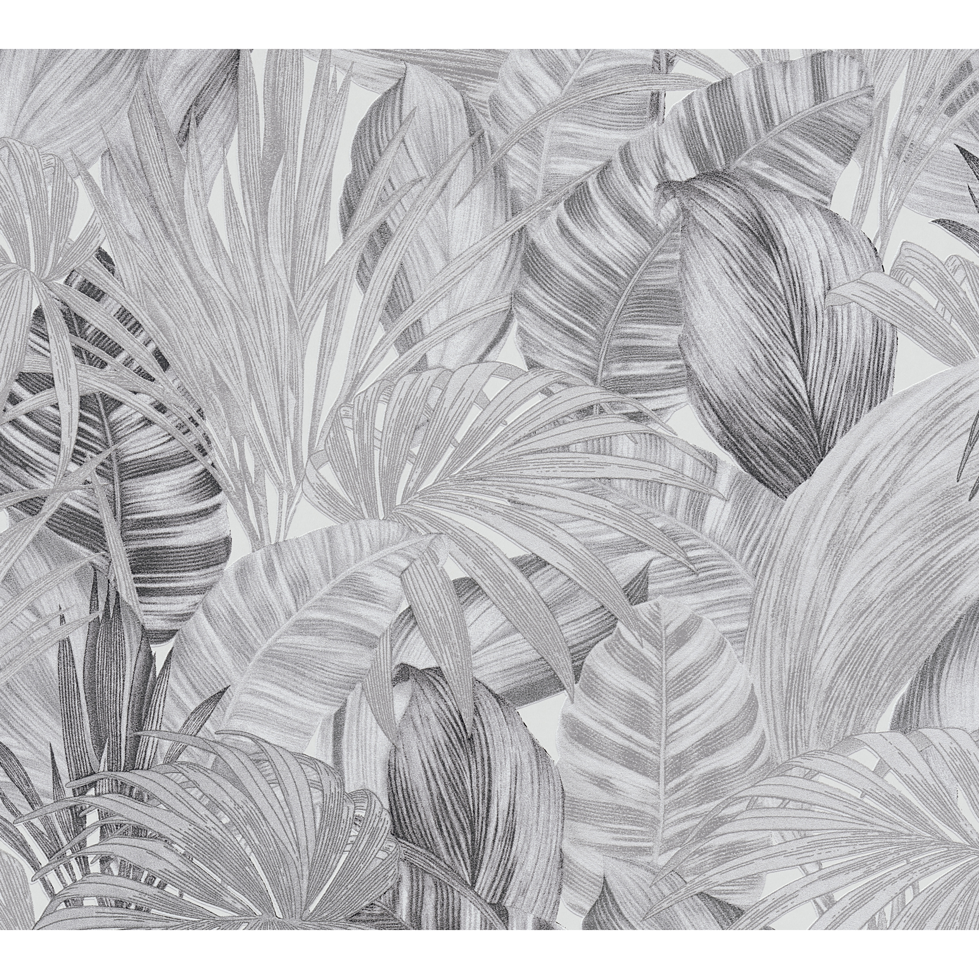 Vliestapete ''Attractive 2' Palmen grau 10,05 x 0,53 m + product picture