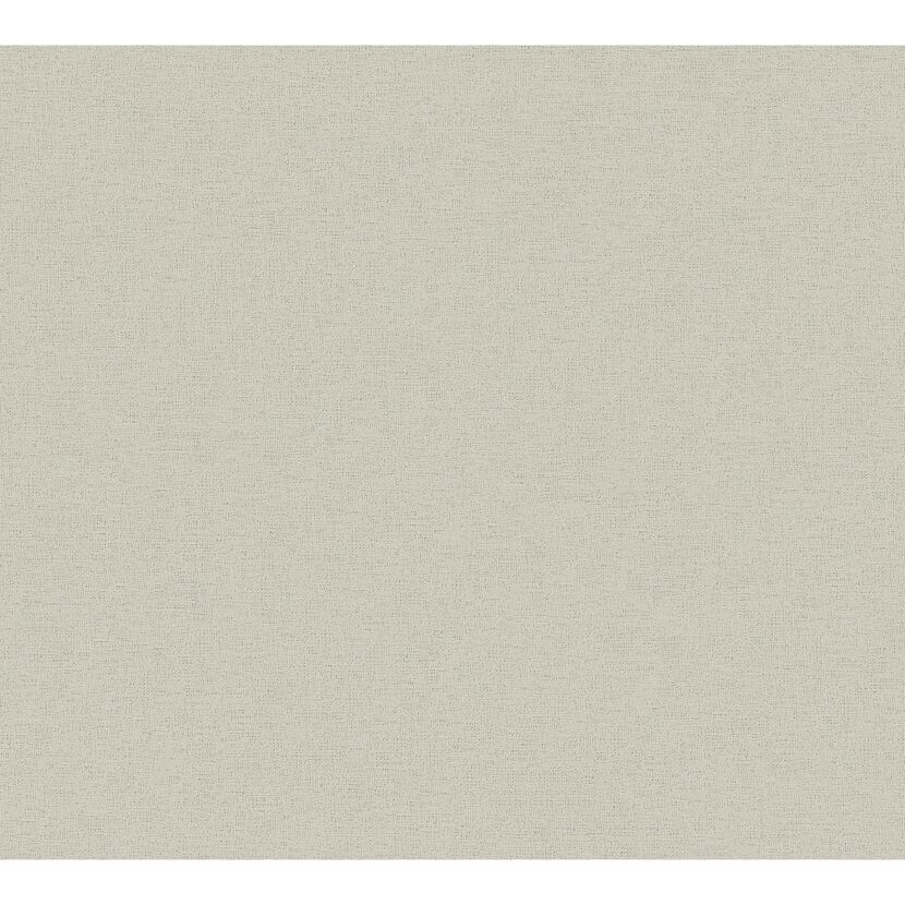 Beige Vliestapete Cuba Uni Leinen