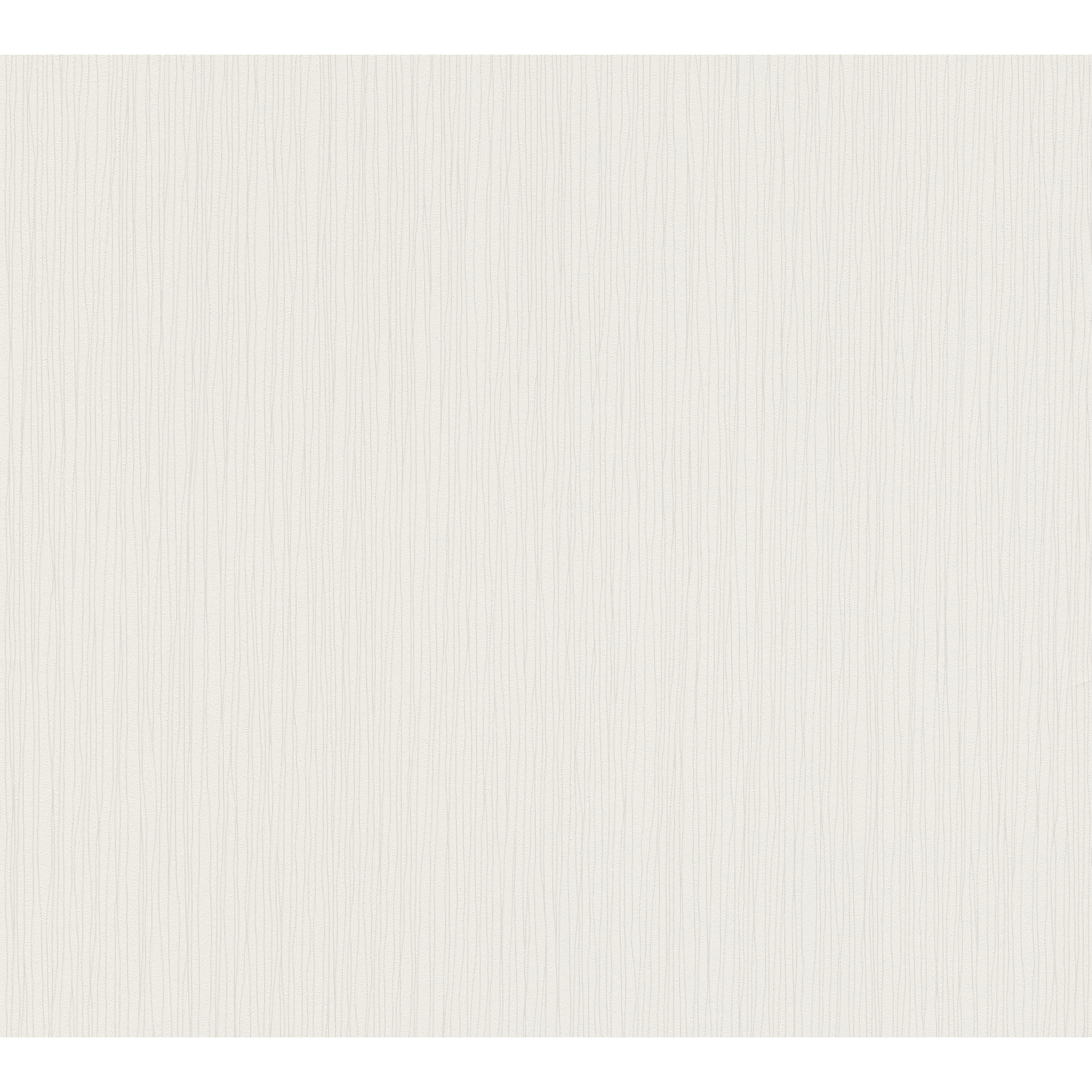 Vliestapete 'Shades of White' Streifen Uni creme 10,05 x 0,53 m + product picture