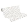 Vliestapete Shades of White mit 3D-Grafik