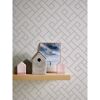 Vliestapete Shades of White mit 3D-Grafik