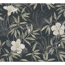 Verkleinertes Bild von Vliestapete 'Cuba' Blätter, Blüten braun/grau 10,05 x 0,53 m