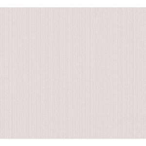 Vliestapete 'The BoS' Uni Streifenstruktur rosa 10,05 x 0,53 m