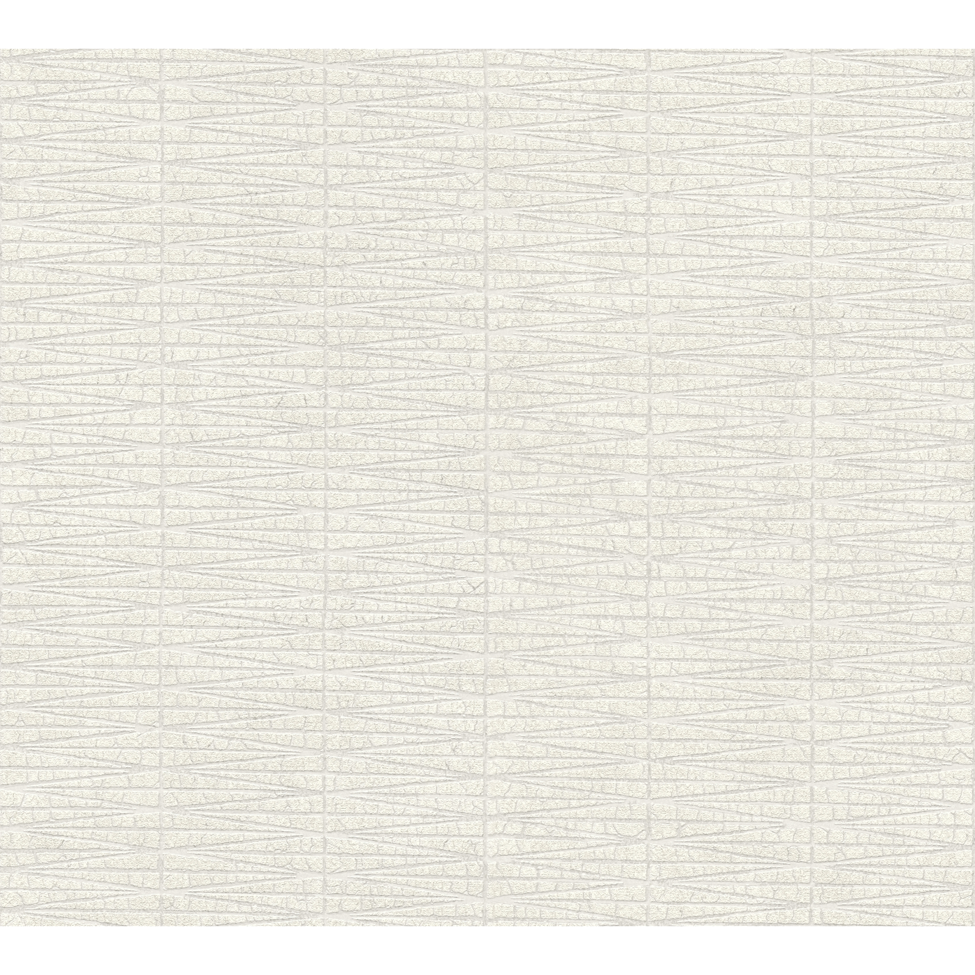 Vliestapete 'Hygge 2' Linienmuster weiß/grau 10,05 x 0,53 m + product picture