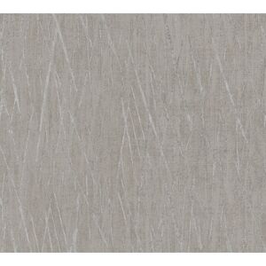 Vliestapete 'Hygge 2' Streifen grau/beige 10,05 x 0,53 m