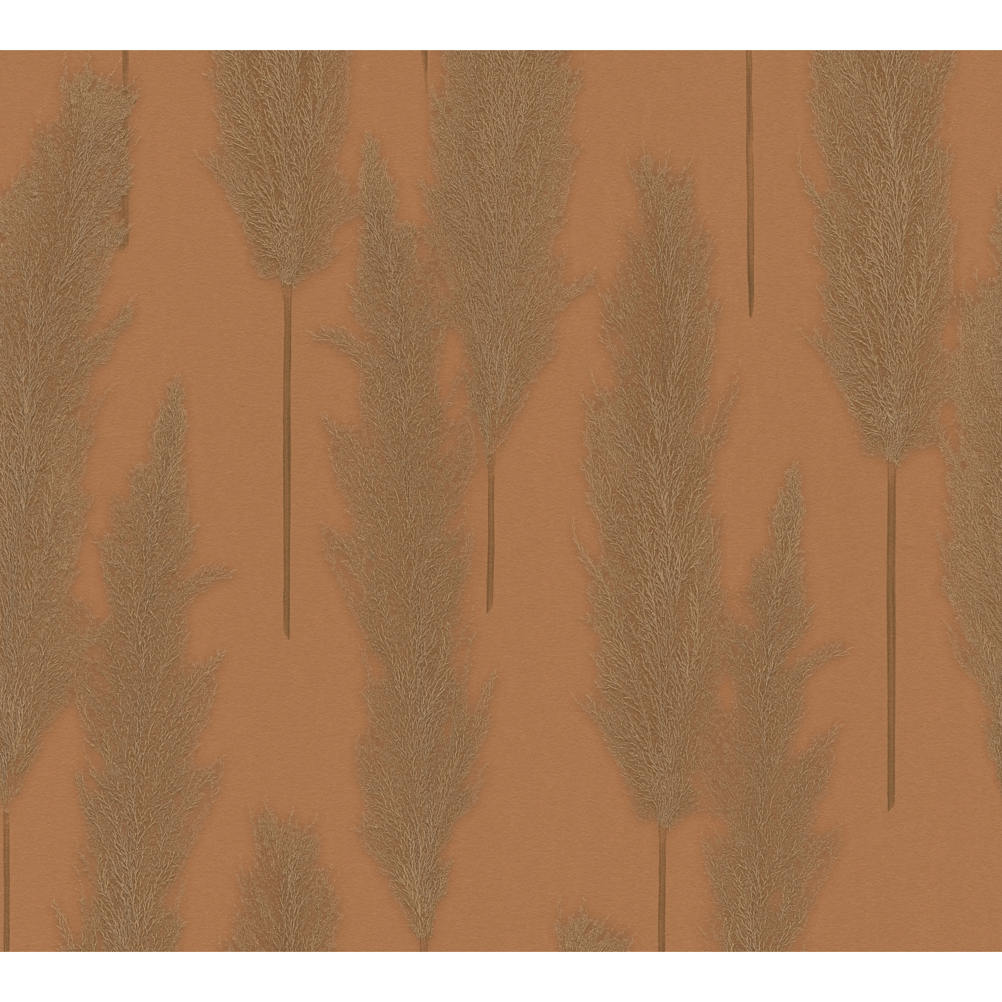 Vliestapete 'Hygge 2' Pampasgras orange 10,05 x 0,53 m + product picture