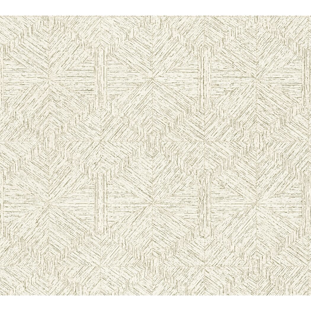 Geometrisches Muster aus sich kreuzenden Linien in Beige